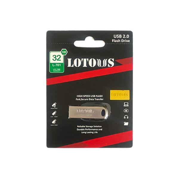فلش مموری USB 2.0  لوتوس مدل L701 ظرفیت 32 گیگابایت