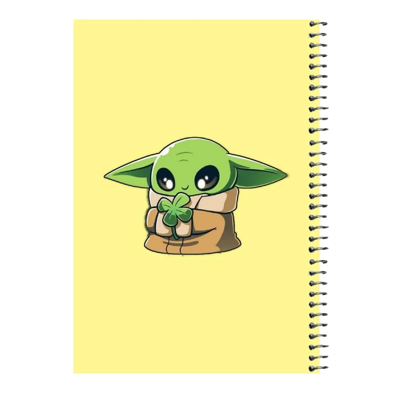 دفتر مشق 80 برگ اس جی مدل بیبی یودا کد 14