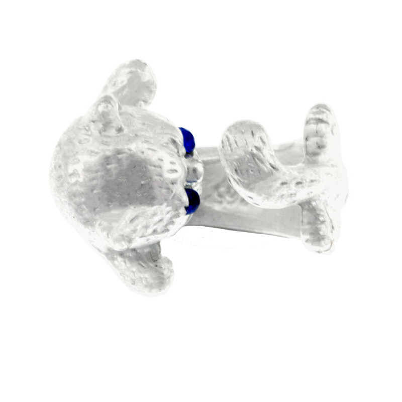 بند انگشتی زنانه برانت طرح گربه خسته