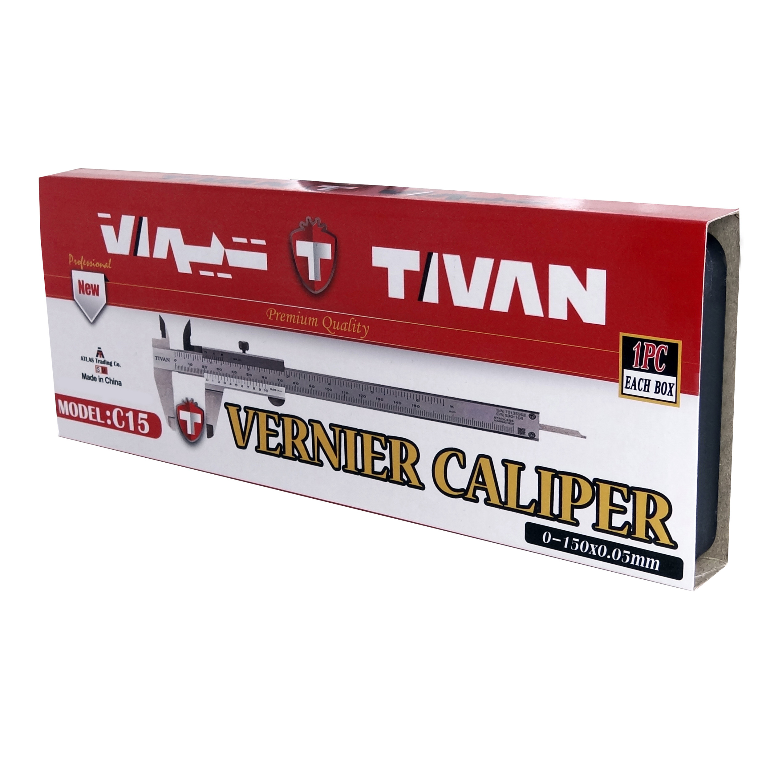 کولیس تیوان مدل ART-TN-C150 گستره 150-0 میلی متر