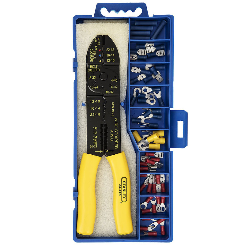 انبر کابل شو  9 اینچی به همراه سرسیم استنلی مدل 223-84