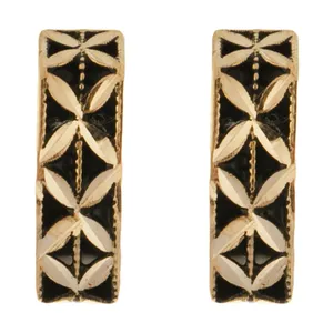 گوشواره طلا 18 عیار زنانه مدیسا مدل E2007