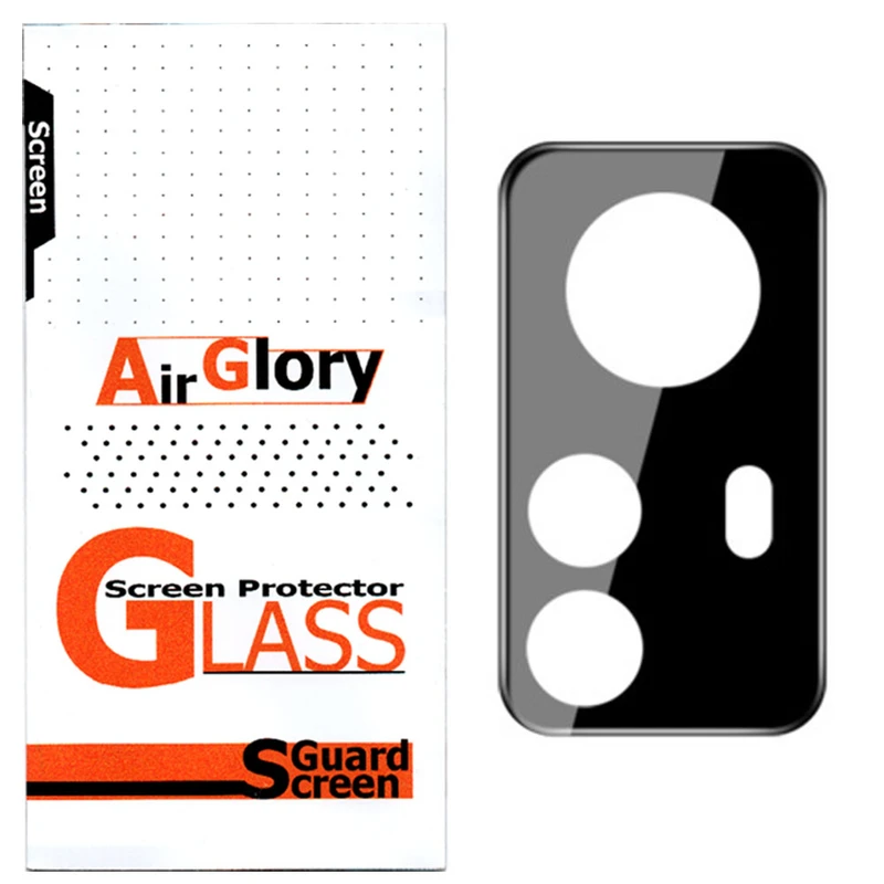 محافظ لنز دوربین شیشه ای ایرگلوری مدل سه بعدی مناسب برای گوشی موبایل شیائومی 12 پرو