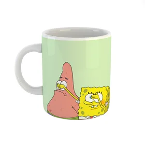 ماگ طرح باب اسفنجی و پاتریک 