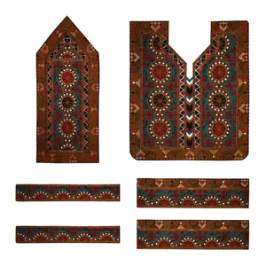  پارچه سوزن دوزی مدل Goldar-3019 مجموعه 6 عددی