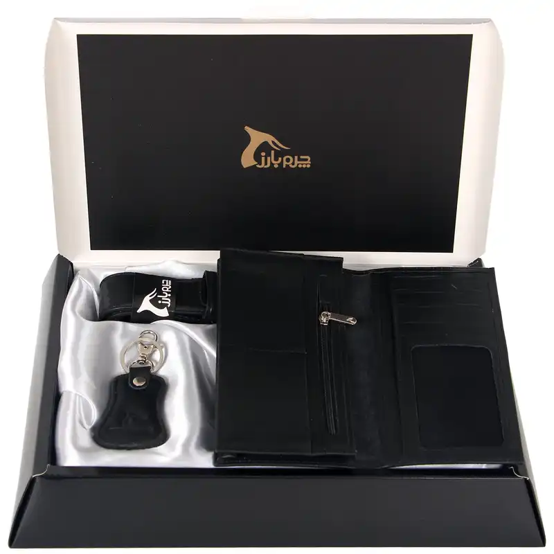 ست هدیه مردانه چرم بارز مدل DS61