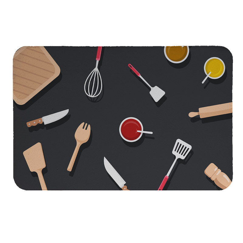 پادری طرح ابزار آشپزی کد 8464 سایز 110× 80 سانتی متر