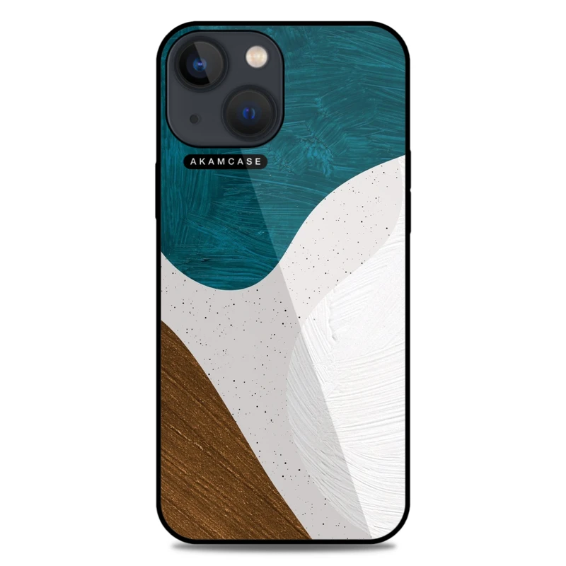 کاور آکام مدل AMC-WA13M-WATER COLOR-19 مناسب برای گوشی موبایل اپل iPhone 13 Mini