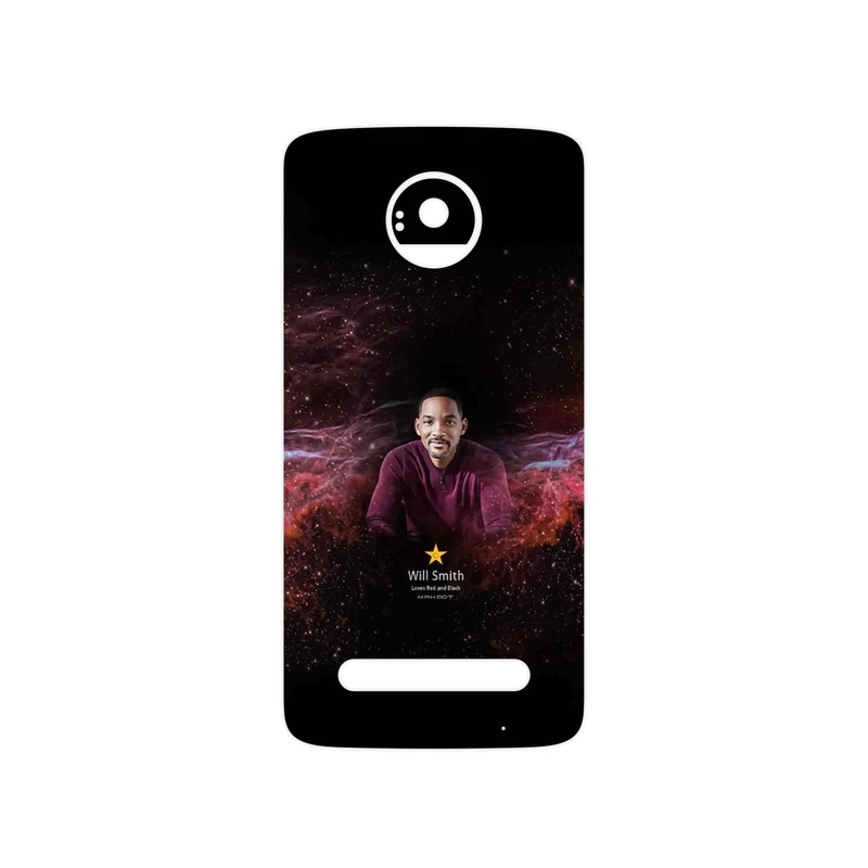 برچسب پوششی ماهوت مدل Will Smith مناسب برای گوشی موبایل موتورولا Moto Z2 Play