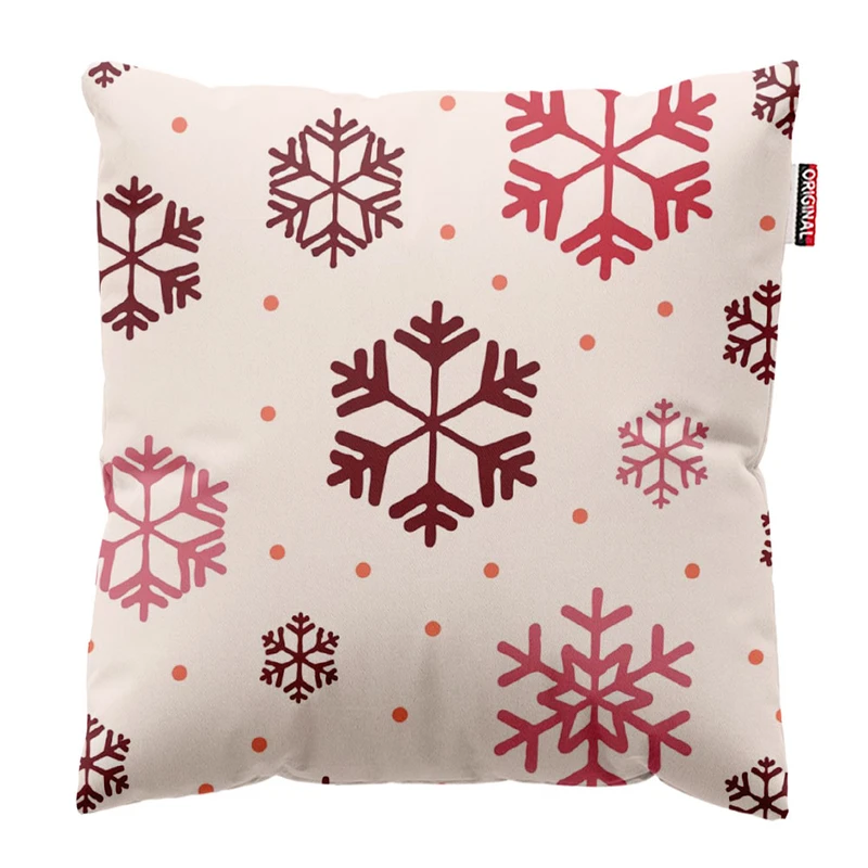  کوسن پاد آفرین طرح زمستون و برف کد 2001 سایز 30*30 سانتی متر