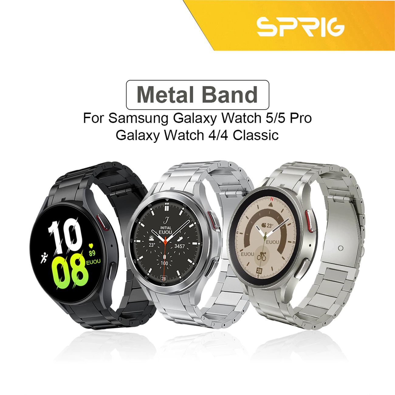 بند اسپریگ مدل 3Bid-Full Body protection مناسب برای ساعت هوشمند سامسونگ Galaxy Watch 5 pro 45mm -  - 6
