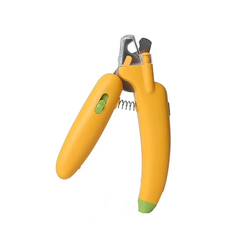 ناخن گیر حیوانات خانگی  مدل چراغ دار طرح موز