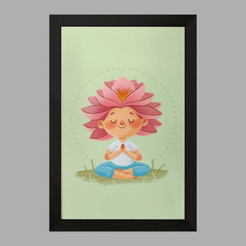 تابلو خندالو مدل دخترانه فانتزی کد 25725