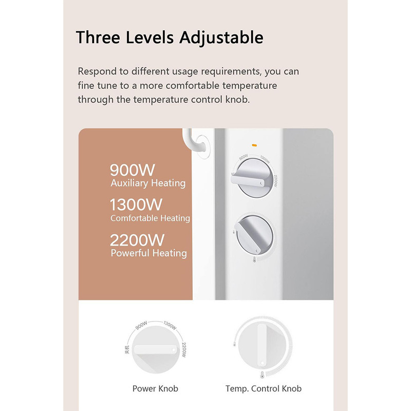 فن هیتر شیائومی مدل KRDNQ04ZM