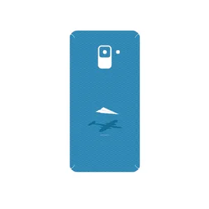 MAHOOT Minimal Paper Airplane Cover Sticker for Samsung Galaxy A8 2018
