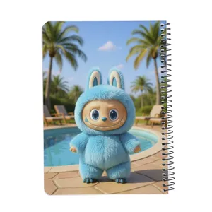 دفتر مشق 80 برگ طرح لبوبو مدل B1062