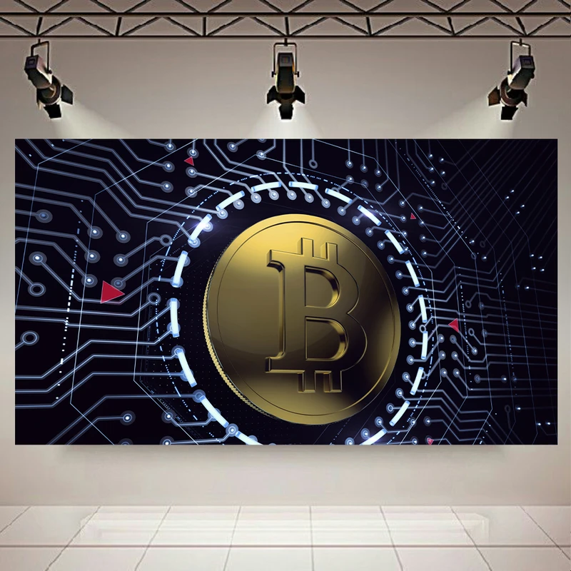 تابلو شاسی طرح بیت کوین مدل دیجیتال کد AR4410