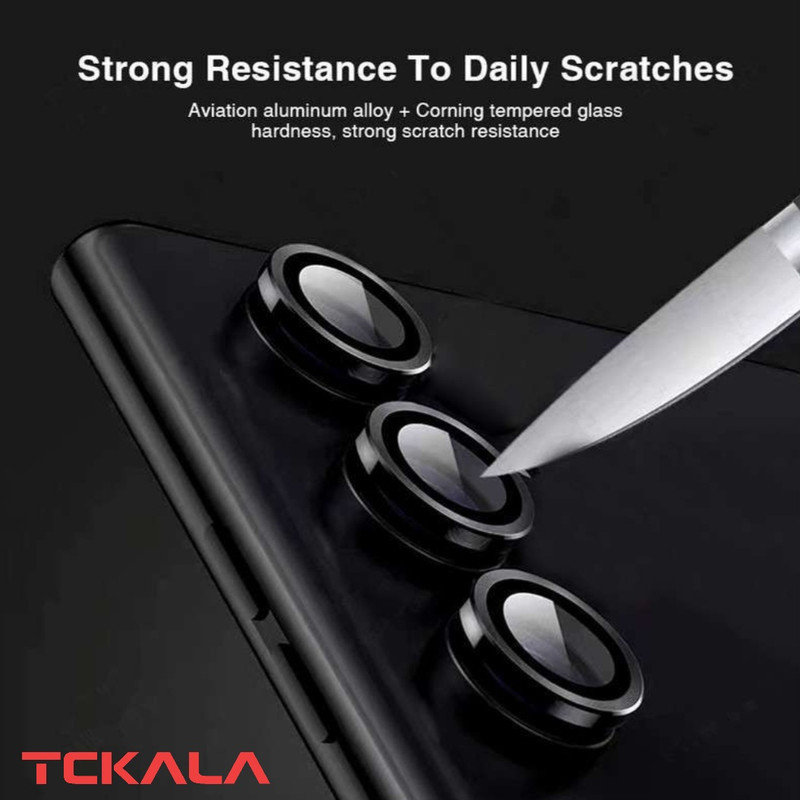 محافظ لنز دوربین تیسیکالا مدل نگین دار مناسب برای گوشی موبایل شیائومی Redmi Note 13 4G
