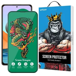 Epicoy Green Dragon ExplosionProof Screen Protector For Xiaomi Redmi Note 10 Pro Max / Note 10 Pro 4G Internationa / Note 10 Lite / Note 10 Pro 4G India