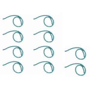 نقد و بررسی ریسه سنگ فیروزه مدل 46864 بسته 10 عددی توسط خریداران