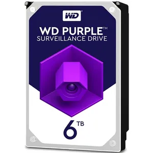 هارددیسک اینترنال وسترن دیجیتال مدل Purple WD60PURZ ظرفیت 6 ترابایت