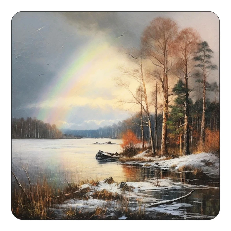 مگنت کاکتی طرح نقاشی رنگ روغن مدل mp72171