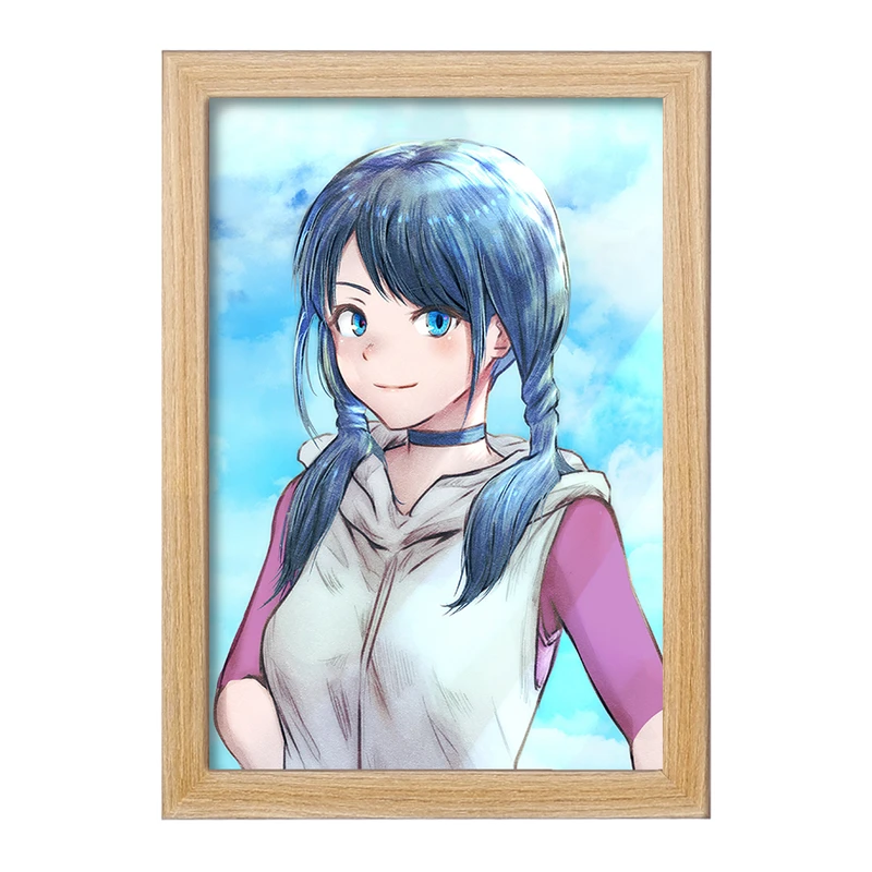 تابلو خندالو مدل هینا انیمه تغییر آب و هوا با تو  کد 17637