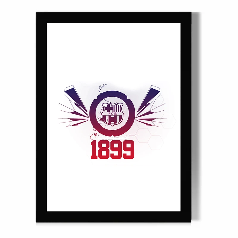 تابلو مدل دیواری طرح بارسلونا کد FD599