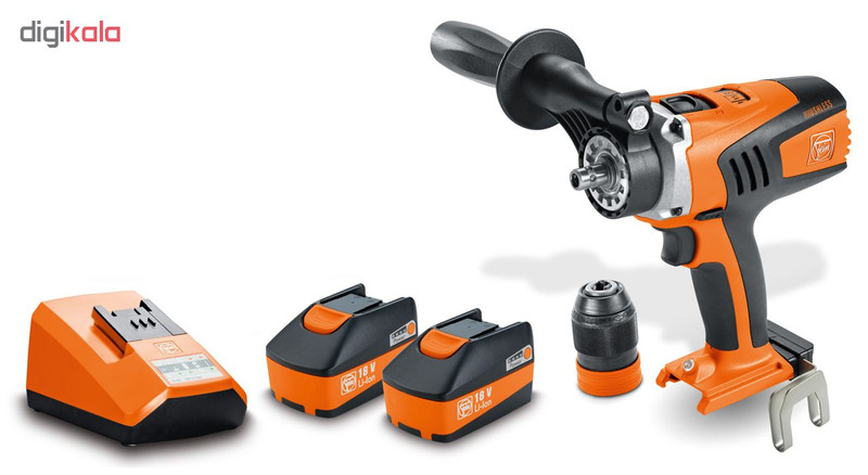 دریل پیچ گوشتی شارژی فاین مدل ASCM 18 QM - 5 Ah