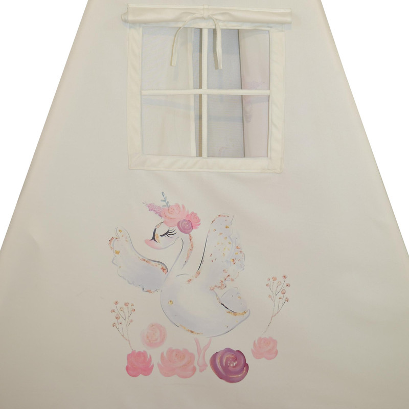 چادر بازی کودک مدل سرخپوستی طرح بالرین کد PT501