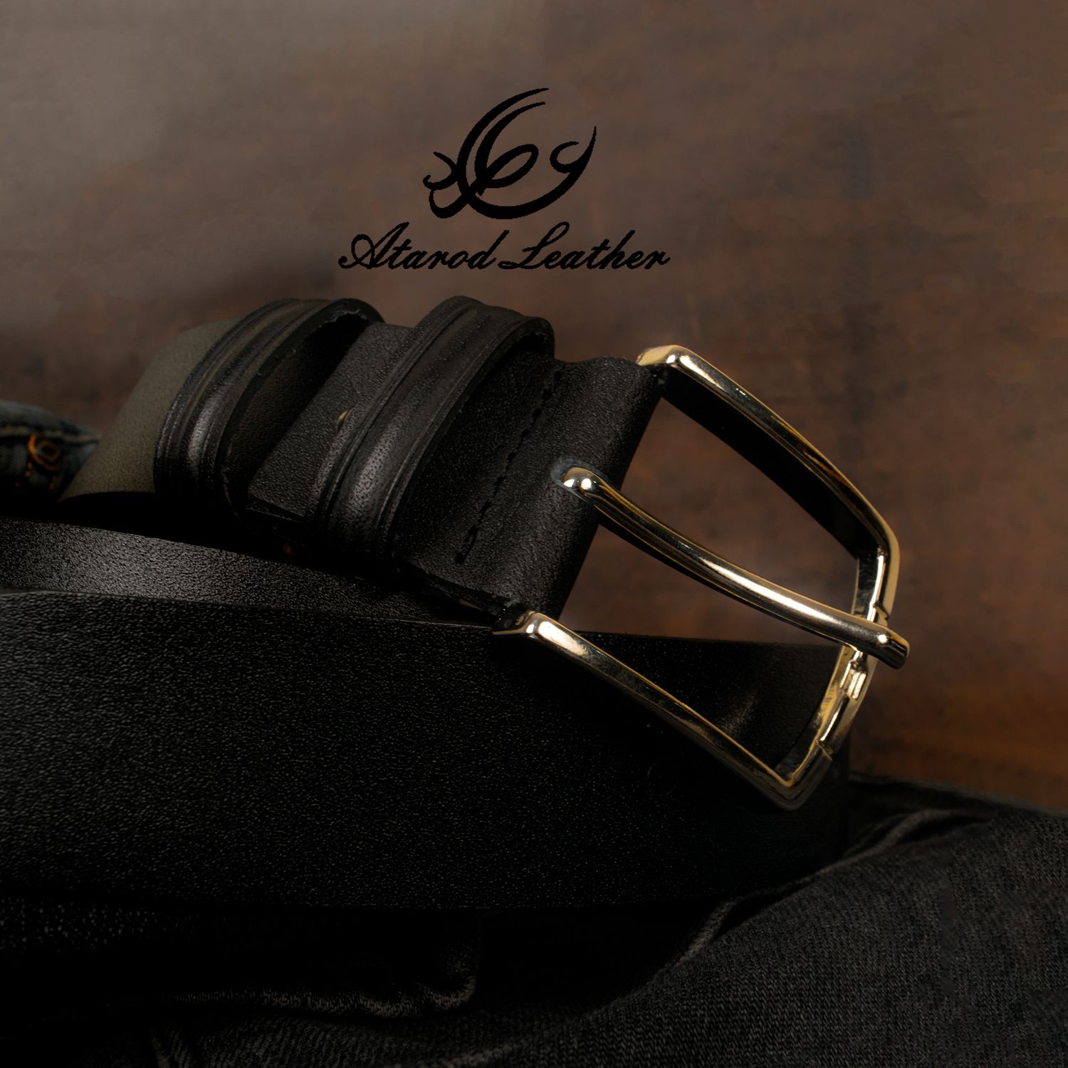 کمربند مردانه چرم عطارد مدل B20 - - 21
