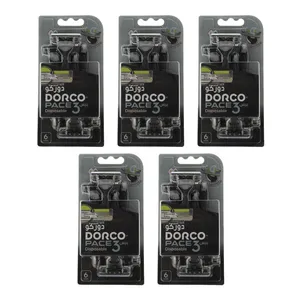 خود تراش دورکو مدل Pace 3 Disposable تحت لیسانس مجموعه 5 عددی