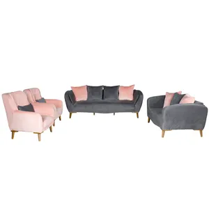 مبل راحتی هفت نفره چشمه نور کد MA204-F-T-PK