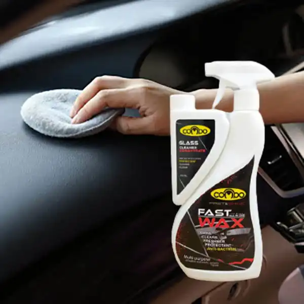واکس داشبورد خودرو کمبو مدل fast wax حجم 1 لیتر