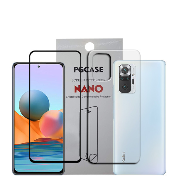 محافظ صفحه نمایش سرامیکی مدل Star Max مناسب برای گوشی موبایل شیائومی Redmi Note 10 Pro به همراه محافظ پشت گوشی