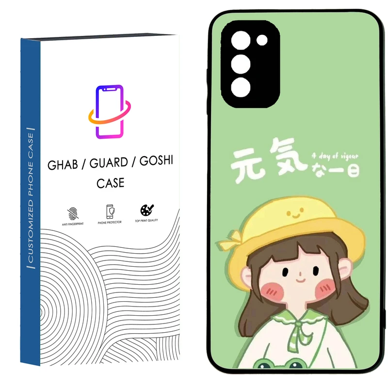 کاور قاب گارد گوشی طرح دخترانه کد 61 - TPU مناسب برای گوشی موبایل سامسونگ Galaxy A03S