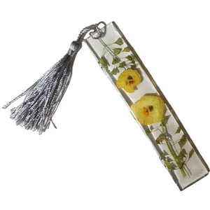 نشانگر کتاب مدل گل خشک