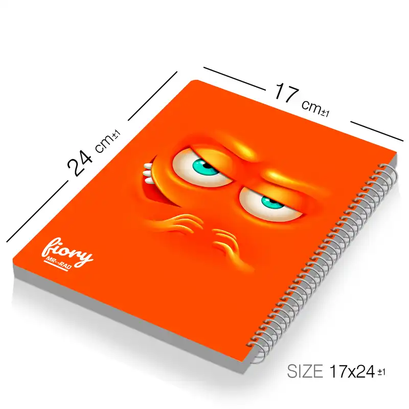 دفتر مشق مستر راد مدل ایموجی طرح زیرک کد 1567 Emoji