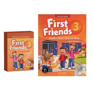 کتاب First Friends 3 اثر Susan Iannuzzi انتشارات الوندپویان مجموعه دو جلدی