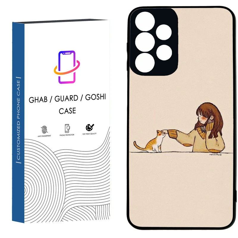 کاور قاب گارد گوشی طرح دخترانه کد 99 - TPU مناسب برای گوشی موبایل  سامسونگ Galaxy A33 / A33 5G