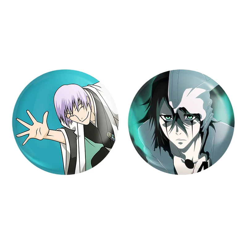 مگنت خندالو طرح سیفر و گین ایچیمارو انیمه Bleach کد 1203712039 مجموعه 2 عددی