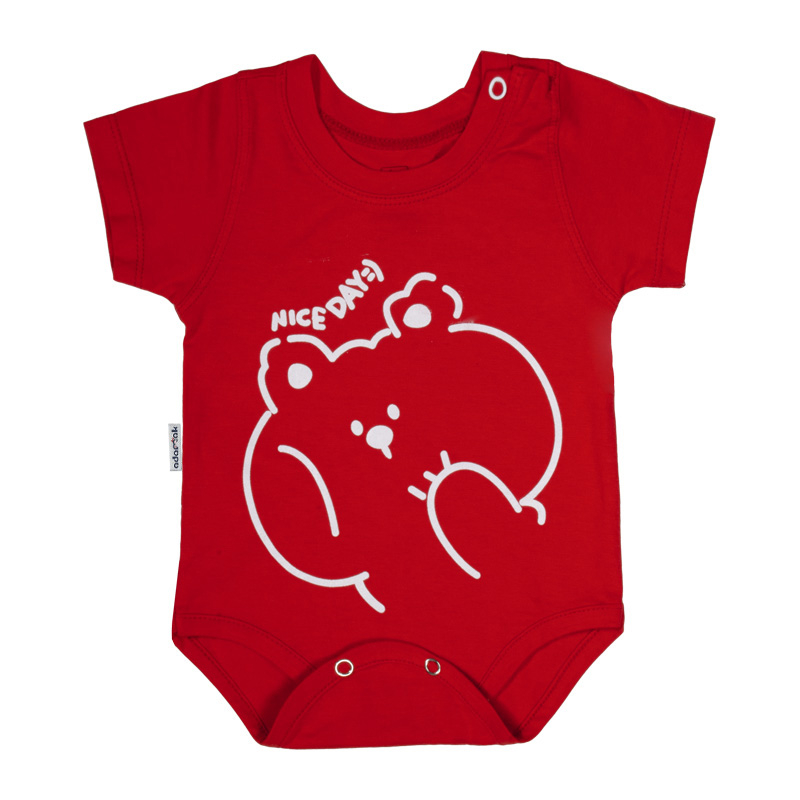 بادی آستین کوتاه نوزادی آدمک کد 177991