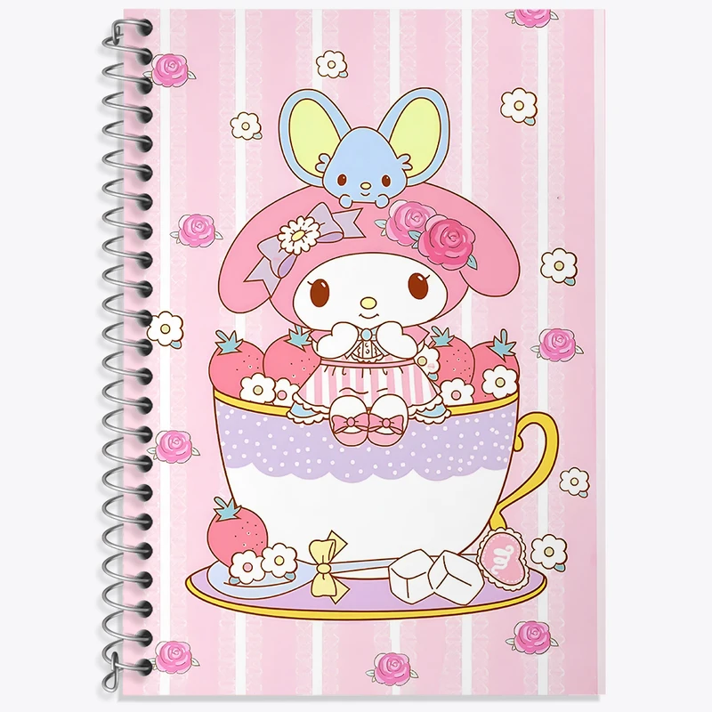 دفتر زبان 50 برگ خندالو مدل دو خط طرح ملودی کد N4221