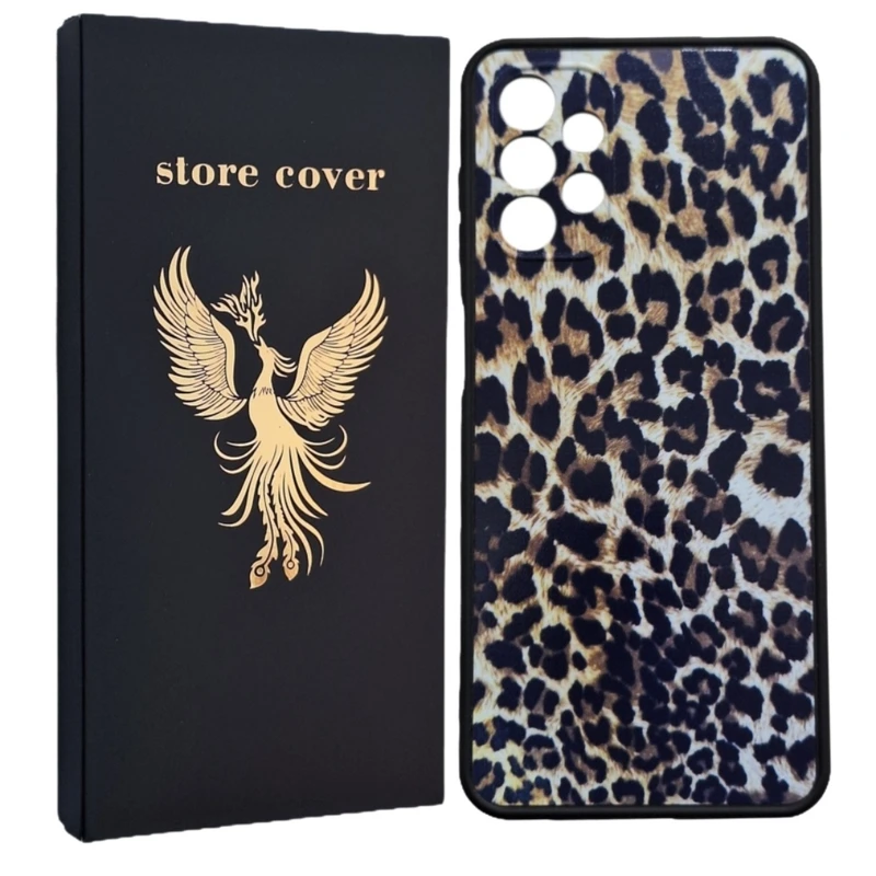  کاور استور کاور طرح پلنگی مدل A52 مناسب برای گوشی موبایل سامسونگ Galaxy a52 / A52S