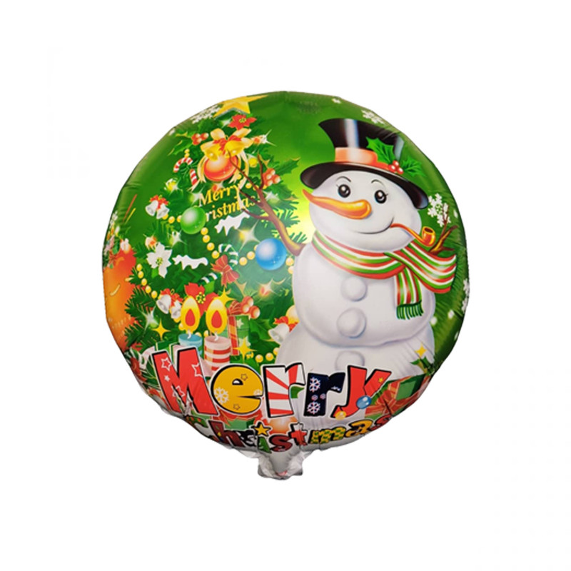 بادکنک فویلی سورتک مدل Merry christmas کد 03