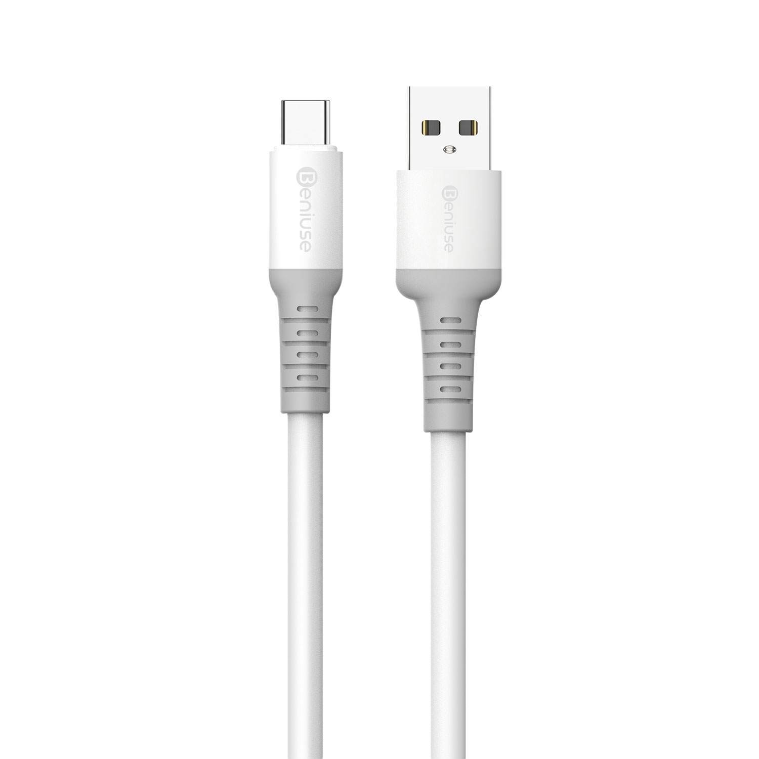 کابل تبدیل USB به USB-C بنیوس مدل BE-CA12 طول 1 متر کابل تبدیل USB به USB-C بنیوس مدل BE-CA12 طول 1 متر