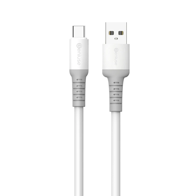 کابل تبدیل USB به USB-C بنیوس مدل BE-CA12 طول 1 متر