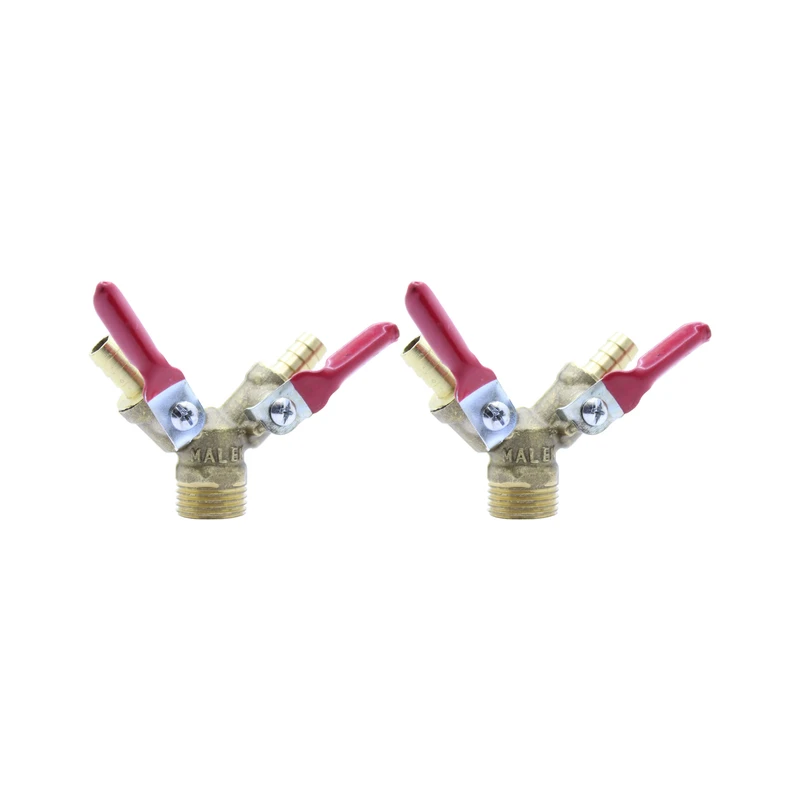 شیر سه راهی گاز مدل DN-Y-r بسته 2 عددی