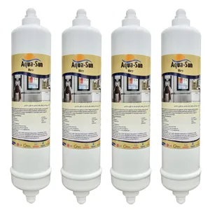 فیلتر یخچال ساید بای ساید آکوا سان ری مدل 2500G مجموعه 4 عددی