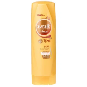 نرم کننده سان سیلک مدل Nourishing Soft And Smooth حجم 350 میلی لیتر